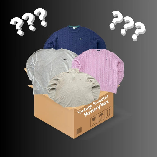 Premium Vintage Sweater Mystery Box (Wert 60€+) Garantiert.